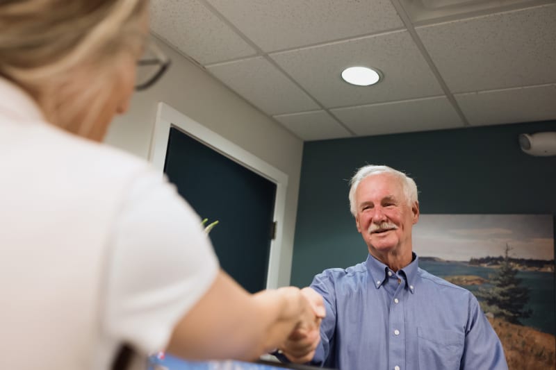 207 Dental team providing tooth-colored filling treatment