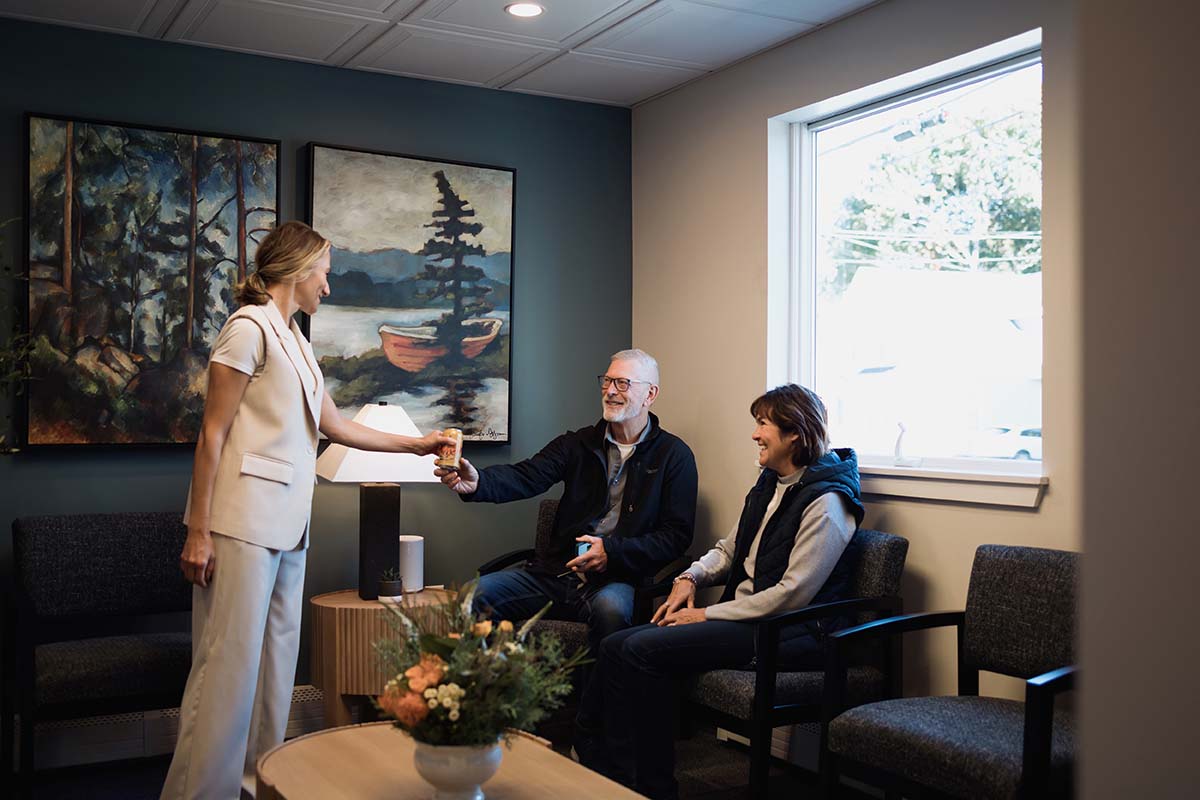 Happy patient at 207 Dental