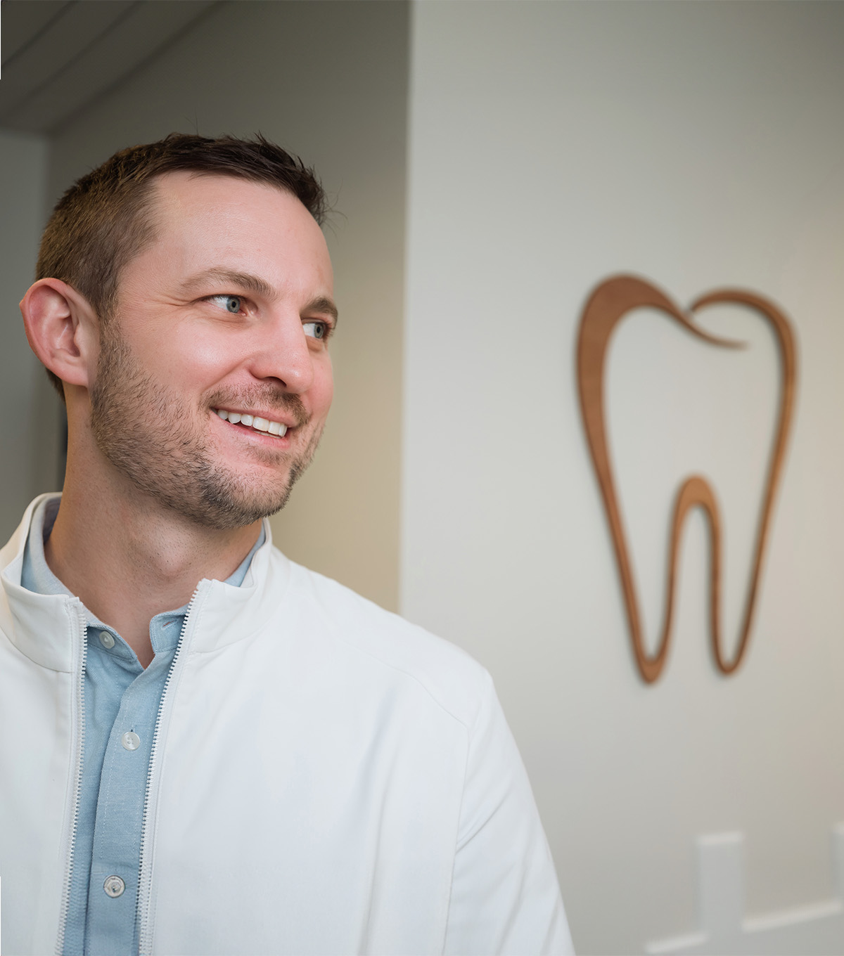 Dr. McVety performing advanced dental treatment