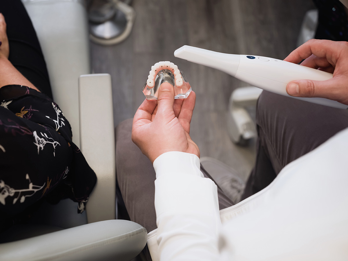 Intraoral camera used at 207 Dental